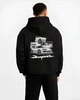 Худі LOYS толстовка з принтом Toyota Supra Classic Turbocharged JDM Streetwear, Чорний XL - зображення 2