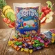 Жевательные конфеты Elvan Toffix ассорти 1 кг с фруктовой начинкой Турция - изображение 1