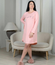 Туника тепленькая из микрофибры N.EL 741-1-96 3XL Розовый - изображение 1