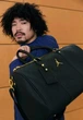 Сумка унисекс Jordan Monogram Duffle Bag, черная с золотистой фурнитурой, 25 л JRD-065-BLK - изображение 3