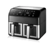 Аэрофритюрница Domotec MS-3226 4800 Вт 13 л с двумя отсеками сенсорным дисплеем Air Fryer Мультипечь без масла Двойной аэрогриль для семьи - изображение 7