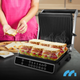 Електрогриль Maltec SM5000W PRO 112094 контактний притискний 2500 Вт сенсорний таймер чорний - изображение 9