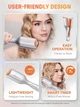 Праска для створення пляжних хвиль SHEGLAM Beach Babe Wave Iron, 2-х стрижневий плойка 25 мм - зображення 4