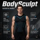 Мужская спортивная майка BodySculpt, черная, размер L-XL - изображение 1