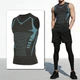 Мужская спортивная майка BodySculpt, черная, размер L-XL - изображение 2