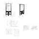 Готовое решение Qtap для ванной комнаты: подвесной унитаз Crow Rimless 485x340x330 + комплект инсталляции Standard (круглая кнопка Chrome) - изображение 2