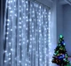Світлодіодна гірлянда – водоспад для декорації приміщень RD-081 240 LED 2×2 м Біле світло - изображение 3