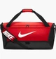 Спортивная сумка Nike Nk Brsla M Duff - 9.5 60L 64 × 30 × 30 СM червоний DH7710-657 - изображение 1