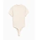Боді жіночі Nike W Nsw Chll Knt Ss Bdyst XS Бежевий FV8994-104 - зображення 3