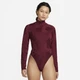 Боді жіночі Nike Sportswear Tech Pack Bodysuit S Бордовий DQ6996-638 - зображення 1