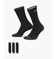 Шкарпетки Nike U Nk Evry Max Cush Crew 3Pr 34-38 Чорний SX5547-010 - зображення 2