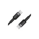 Дата кабель USB-C to USB-C 1.2m 60W black Acefast (6974316285137) - изображение 2