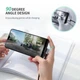 Дата кабель USB 2.0 AM to USB-C 1.0m 90° corner braid black Ugreen (50941) - зображення 2