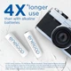 Акумулятор Panasonic AA Eneloop 2000mAh NI-MH * 2 (BK-3MCDE/2CP) - изображение 4