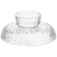 Фруктовница на ножке Ice Textured 20 см с ледяной текстурой стекла Yiwu HP-34-89 5265770 - изображение 4
