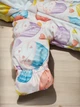 Дитячий зимовий комбінезон на 0-3 міс. 68-74см з плащівки - з вушками ведмедика. Пончики - зображення 7