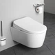 Унитаз подвесной AM.PM Func FlashClean с электронной крышкой-биде со скрытой подводкой white C8F1702SC - изображение 1
