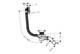 Сифон для ванны Hansgrohe Flexaplus II для стандартных ванн хром 58154000 - изображение 2