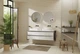 Умывальник Hansgrohe Xuniva Q накладной без перелива SmartClean white 61075450 - изображение 3
