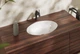 Умывальник Hansgrohe Xuniva D под столешницу 450x350 с переливом SmartClean white 61048450 - изображение 2