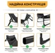 Розкладне ліжко (розкладачка) з вбудованим матрацом LEOBRO Black (LB-FB-S1-BLK) (LEO_LB-FB-S1-BLK) - изображение 6