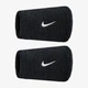 Напульсники Nike Swoosh Classic Doublewide Wristbands 2Pk Black/White Osfm ONE SIZE Чорний N.101.2406.010.OS - изображение 3