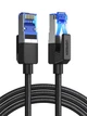 Патч-корд UGREEN NW153 Cat 8 40Gbps F/FTP Shielded Round Braided Cable 1m Black (80429) - зображення 1