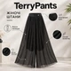 Женские брюки-палаццо TerryPants, черные, размер L - изображение 1