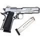 Стартовый пистолет Kuzey Arms 911#6 Matte Chrome Plating Engraved/Black Grips - изображение 2