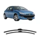 Стеклоочистители Aoye для Peugeot 206 (модели 2005-2008 гг.)/207 (2009-2013 гг.), безрамочная конструкция, 1 пара, 26 + 16 дюймов. - изображение 2