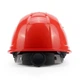 Захисна каска Honeywell, L99S HDPE, вогнестійка та стійка до низьких температур, високоякісний шолом для електротехніки на будівельному майданчику, стійкий до ударів та пошкоджень, червоний, дихаючий, 1 шт. - зображення 7