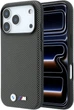 Etui plecki BMW M Quadrille Kevlar Metal Logo MagSafe do Apple iPhone 17 Pro / 18 Pro Grey (BMHMP18L25SWPUKEA) - obraz 1