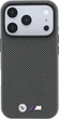 Etui plecki BMW M Quadrille Kevlar Metal Logo MagSafe do Apple iPhone 17 Pro / 18 Pro Grey (BMHMP18L25SWPUKEA) - obraz 3