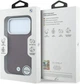 Etui plecki BMW Sign Centered Deboss MagSafe do Apple iPhone 17 Pro / 18 Pro Burgundy (BMHMP18L26SWOWMR) - obraz 8
