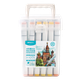 M&G Stationery 36-кольорові маркери на водній основі, акварельні ручки, маркери, безпечні двосторонні без запаху квадратні бочки для дитячого мистецтва малювання подарунок на день народження та випускний - зображення 4