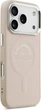 Etui plecki Karl Lagerfeld Embossed Open Ring RSG Logo MagSafe do Apple iPhone 17 Pro / 18 Pro Pink (KLHMP18LPSKRSGEP) - obraz 4