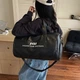 Спортивная сумка Lesko 2603 Black для спорта фитнеса путешествий дорожная с ручками - изображение 5