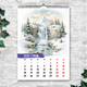 Календарь А3 перекидной настенный НЕЖНАЯ ПРИРОДА 13 листов ENTERSTORE (art. 250202а3) - изображение 2