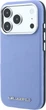 Etui plecki Karl Lagerfeld Grained Choupette Head Metal MagSafe do Apple iPhone 17 Pro / 18 Pro Light Blue (KLHMP18LPSWGKLB) - obraz 2