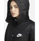 Куртка жіноча Nike W Nsw Syn Tf Rpl Hd Parka XS Чорний DX1798-010 - зображення 6