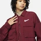 Куртка женская Nike Sportswear Swoosh Woven Jacket M Бордовий DR5620-638 - изображение 4