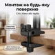 Гнучкий тримач для телефону та планшета на ліжко і стіл з металевим шарніром 360° - зображення 3