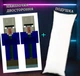 Дакімакура 150х50 см Відьма Майнкрафт Minecraft Подушка з двосторонньою наволочкою - зображення 2