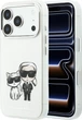 Etui plecki Karl Lagerfeld IML Karl&Choupette Bodies Sketch Print MagSafe do Apple iPhone 17 Pro / 18 Pro Beige (KLHMP18L6HKCIDE) - obraz 1