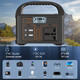 Портативная зарядная станция Gaiaray 100W 76.8 Wh, LiFePO4 Повербанк с AC розеткой 220V и LED фонарем - изображение 4