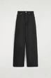 Джинси жіночі COS dial wide-leg jeans 1308200001 28 Чорний - изображение 5