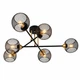 Потолочный светильник LUMINARIA TESSA 6xE27 BLACK/GOLD - изображение 1