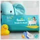 Вологі серветки Pampers Fresh Clean 80 шт - изображение 2