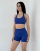 Спортивные женские шорты Premium качества с Push-Up эффектом для фитнеса Синий S (SPR6S) - изображение 3