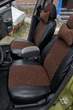 Чехлы на сиденья FIAT Tipo (II) (Фиат Типо II), универсальные, экокожа + алькантара, комплект, коричневые - изображение 7
